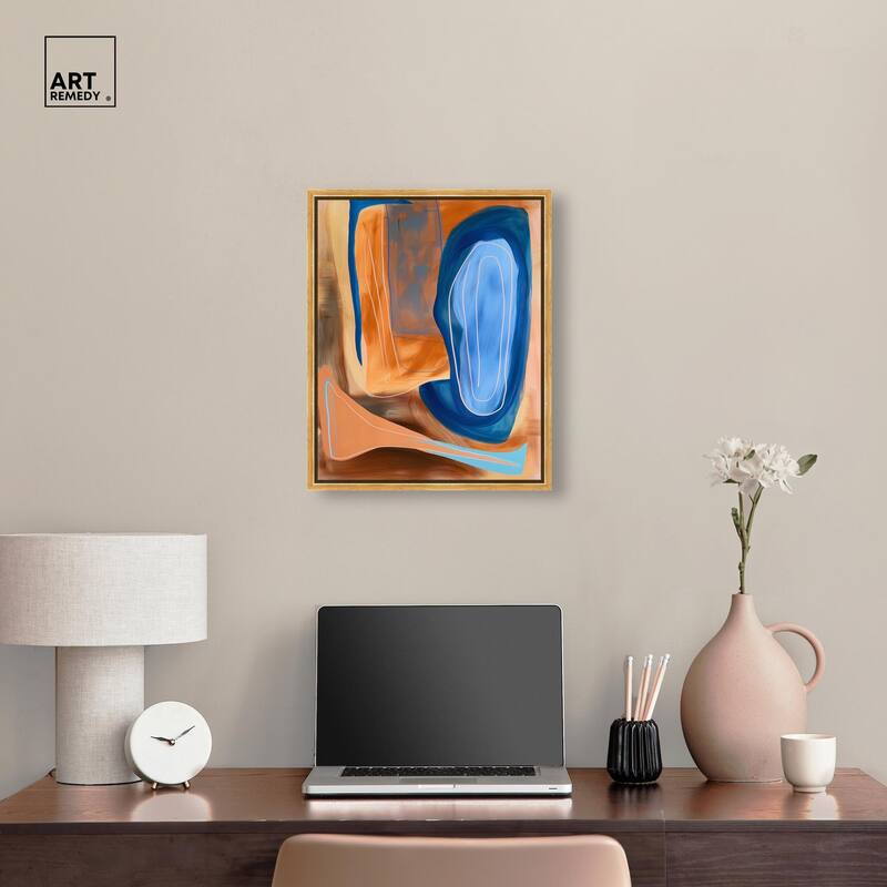An Abstract Oil I Canvas by Art Remedy