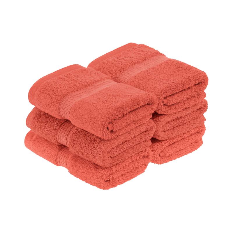 Superior Marche Egyptian Cotton 6 Piece Face Towel Set