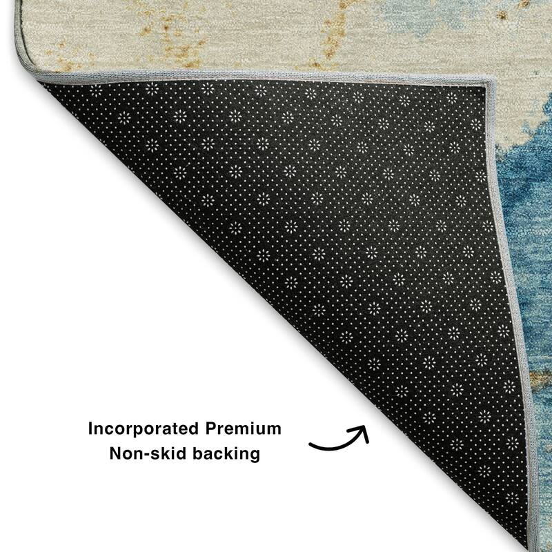 Premium Washable Super Soft Contemporary Mayfield Rug