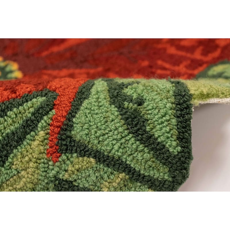 Liora Manne Frontporch Poinsettia Indoor/Outdoor Mat