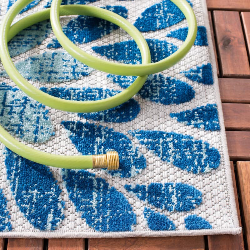 SAFAVIEH Cabana Lilah Indoor/ Outdoor Waterproof Patio Floral Rug