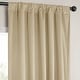 preview thumbnail 11 of 9, Exclusive Fabrics Heritage Plush Velvet Room Darkening Curtains (1 Panel) Luxury Velvet Curtains for Bedroom & Living Room.