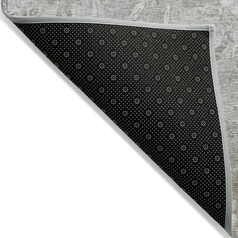 Machine Washable Indoor/ Outdoor Chantille Modern Abstract Rug