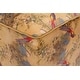 preview thumbnail 9 of 7, Chinese Nature-sceen Clem Italian Velvet Upholstered Ottoman