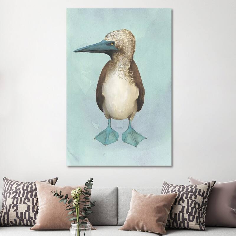 iCanvas "Watercolor Beach Bird I" by Grace Popp Canvas Print