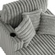 preview thumbnail 21 of 53, 41.7" W Upholstered Plush Corduroy Chaise Lounge with Pillows