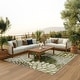 preview thumbnail 88 of 143, Nourison Aloha Floral Modern, Indoor/Outdoor Area Rug