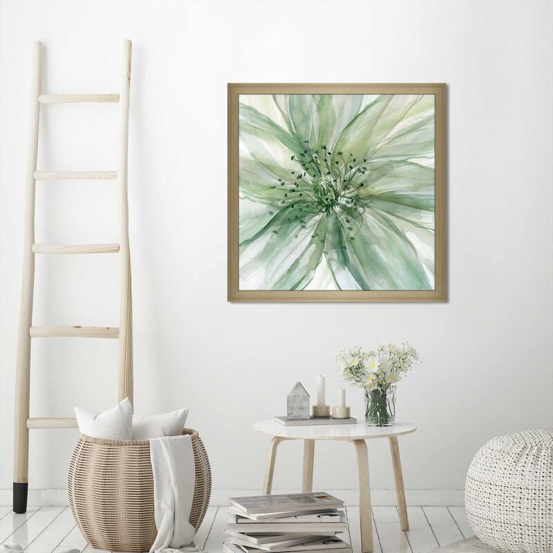 "Macro Sage Flower II" by Carol Robinson Print on Acrylic