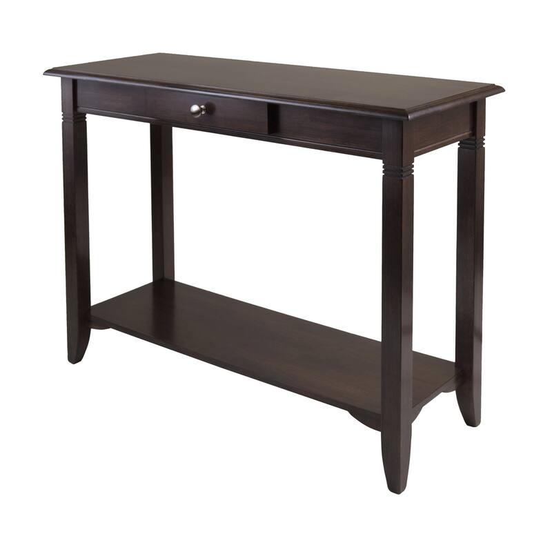 Nolan Console Table, Cappuccino - 40"W x 16"D x 30"H