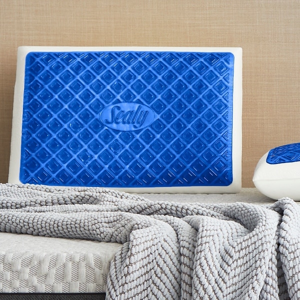 LUCID Comfort Collection Fiber + Shredded Foam Pillow - On Sale - Bed Bath  & Beyond - 29643538