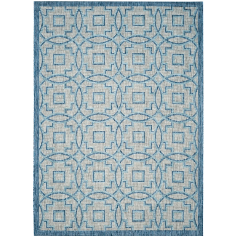 SAFAVIEH Courtyard Ofelija Indoor/ Outdoor Waterproof Patio Backyard Rug