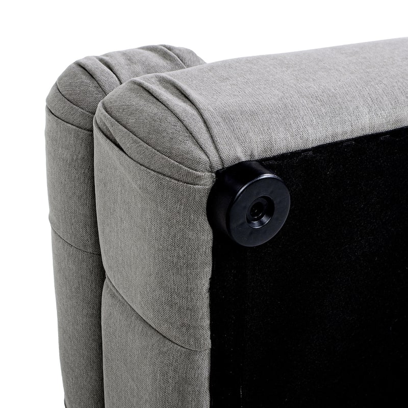 Jennifer Taylor Home Marcel Upholstered Modern Pet Bed, Small to Medium Dog or Cat