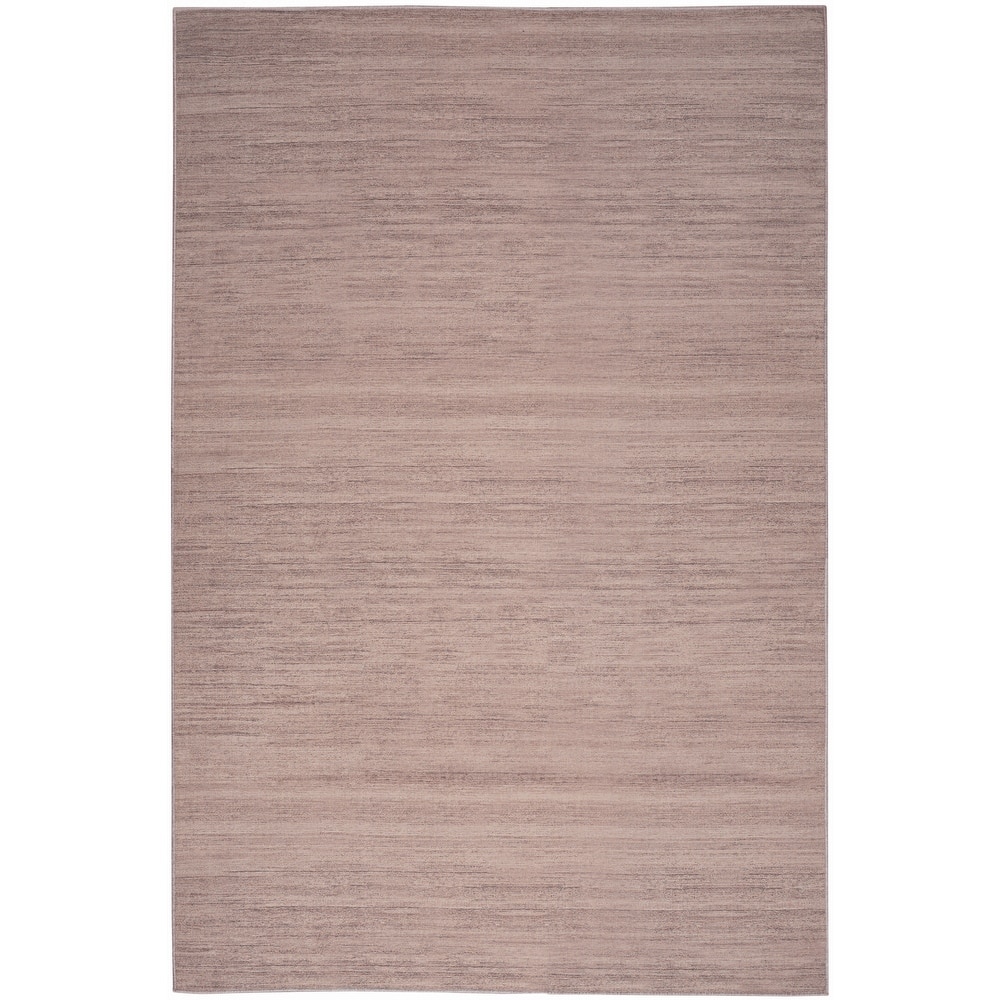 Nourison Washable Essentials Indoor Solid Area Rug