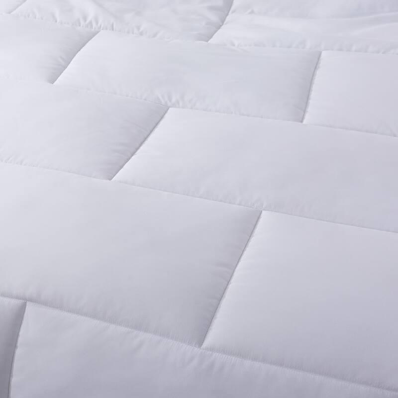 Subway Tile Stitch Down Comforter