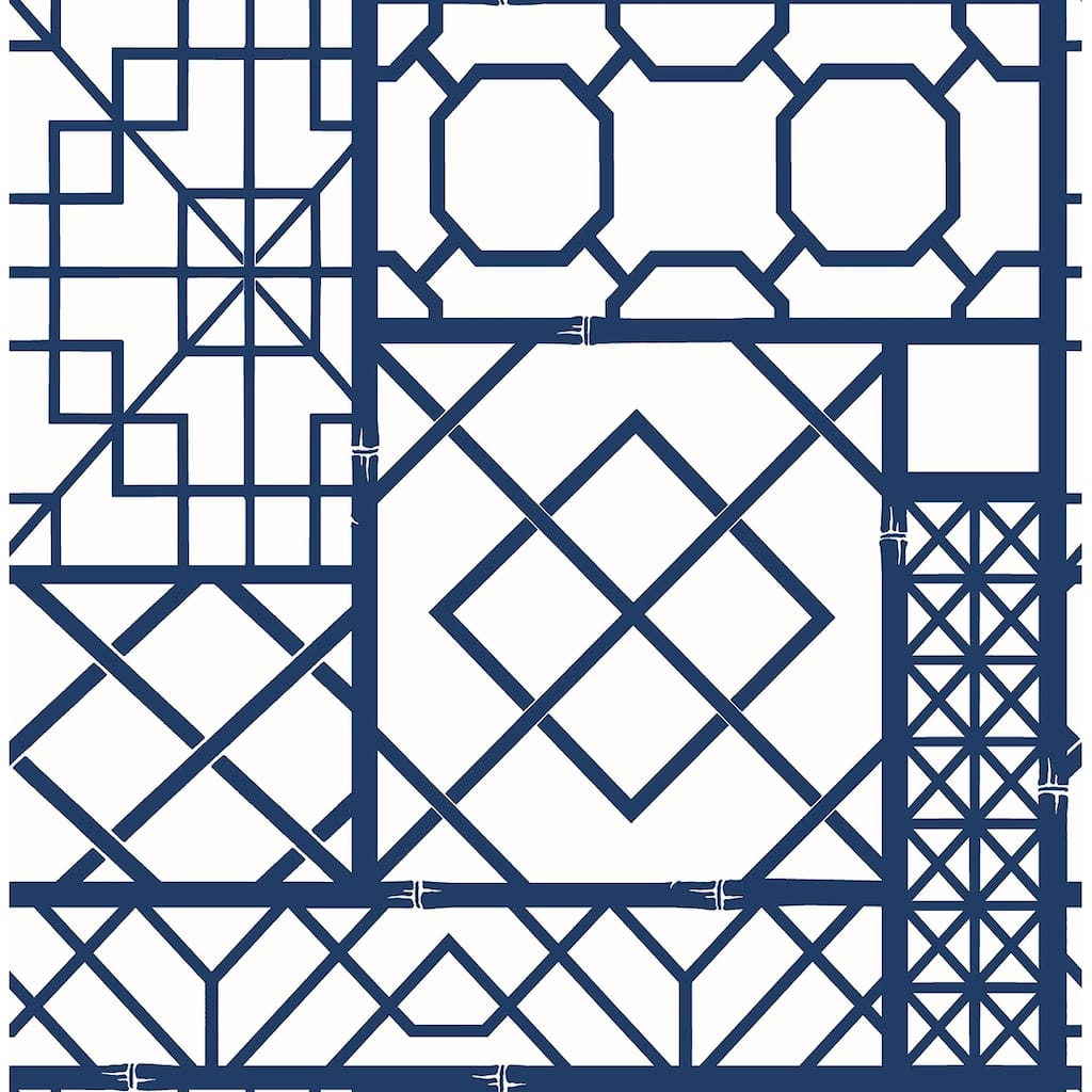 NextWall Garden Trellis Peel and Stick Wallpaper