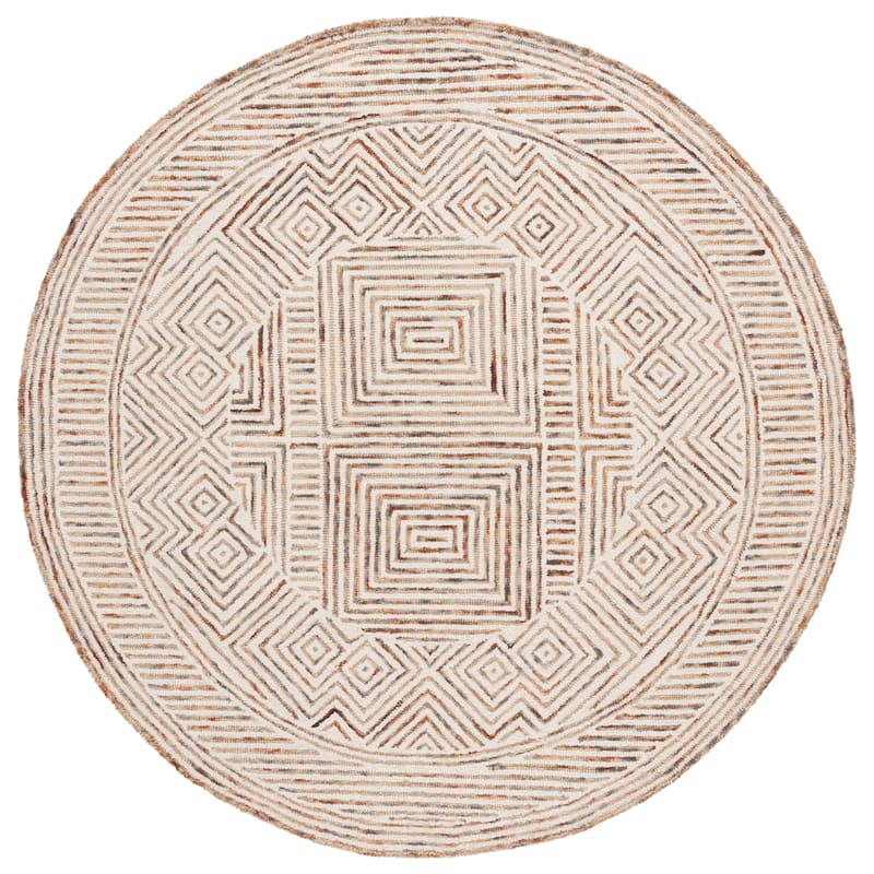 SAFAVIEH Handmade Metro Margreet French Country Wool Rug