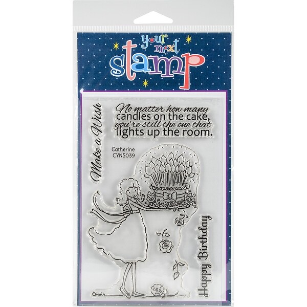 Your Next Stamp Clear Stamps 4"X6"-Catherine