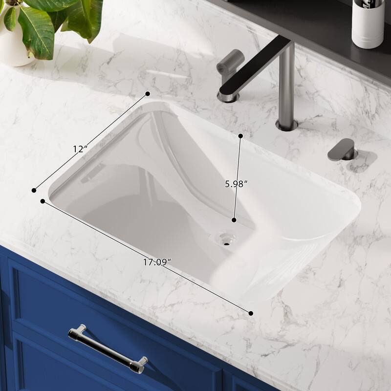 48-Inch Farm Style Bathroom Vanity with Square Sink