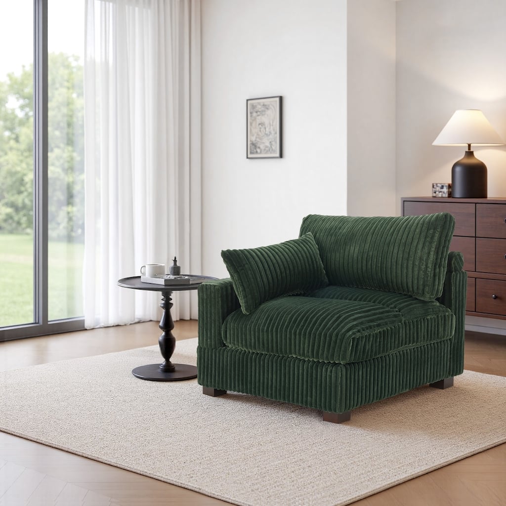 Cotton Flannel corner Sofa Armless Modular Sectional Sofa Seamless Combination