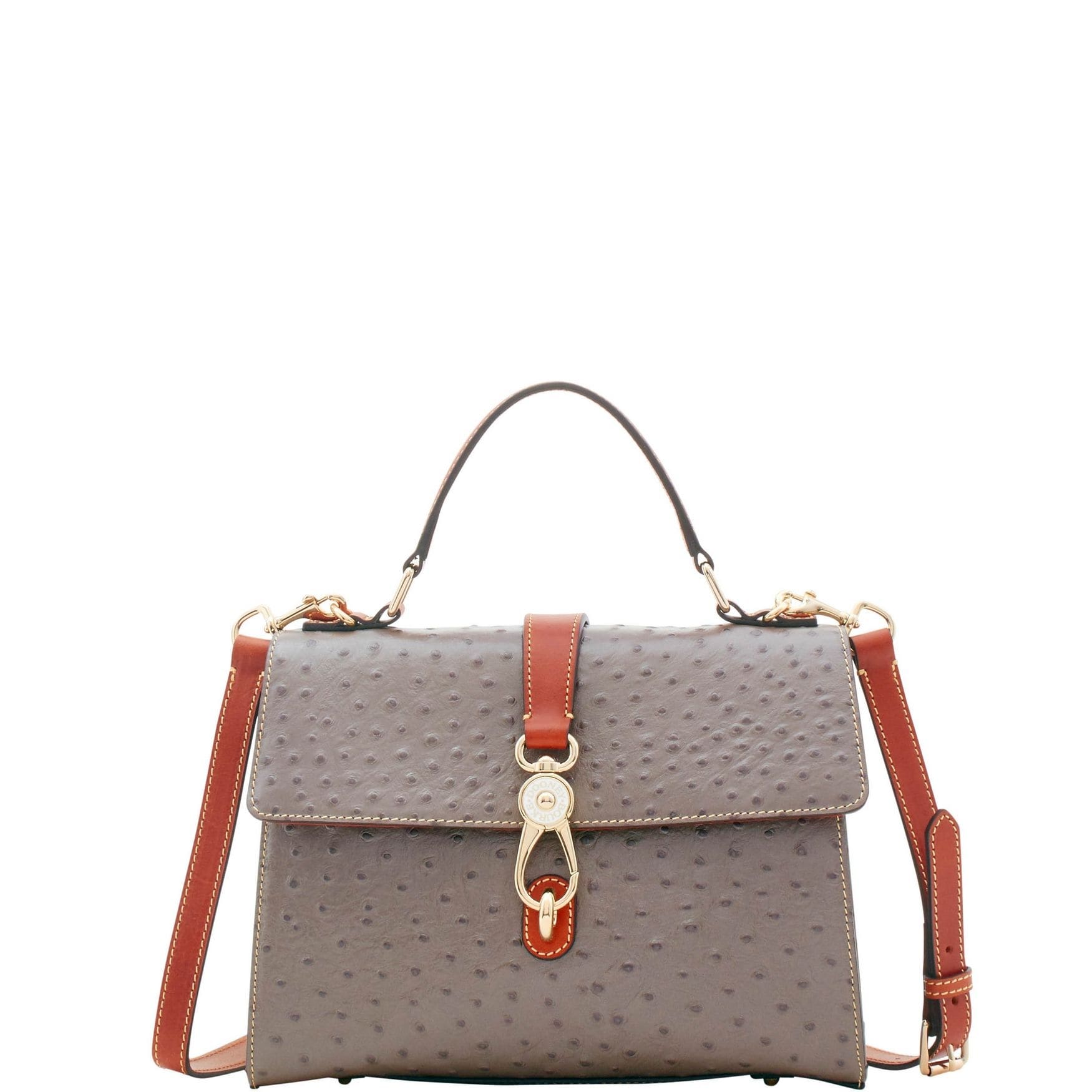 dooney and bourke ostrich satchel