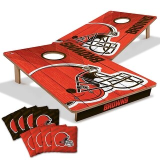 Cleveland Browns NFL Tailgate Cornhole Board Set
