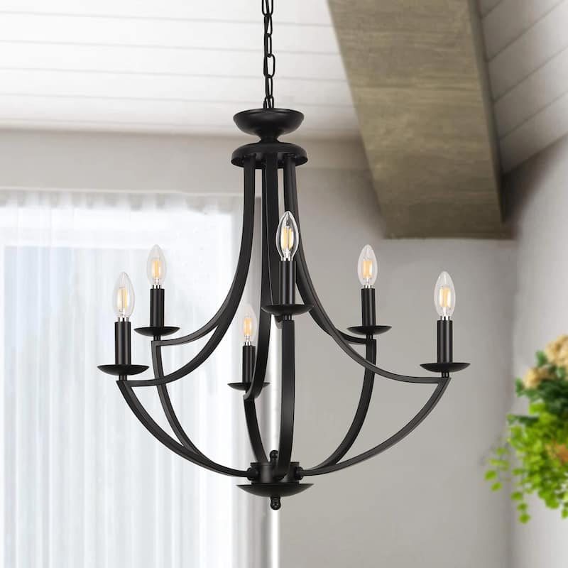 8-light Dimmable Chandelier