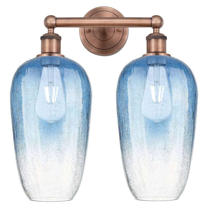 Innovations Lighting Endless Possibilities Edison - Brookhaven Flute - 2 Light 16" Bath Vanity Light