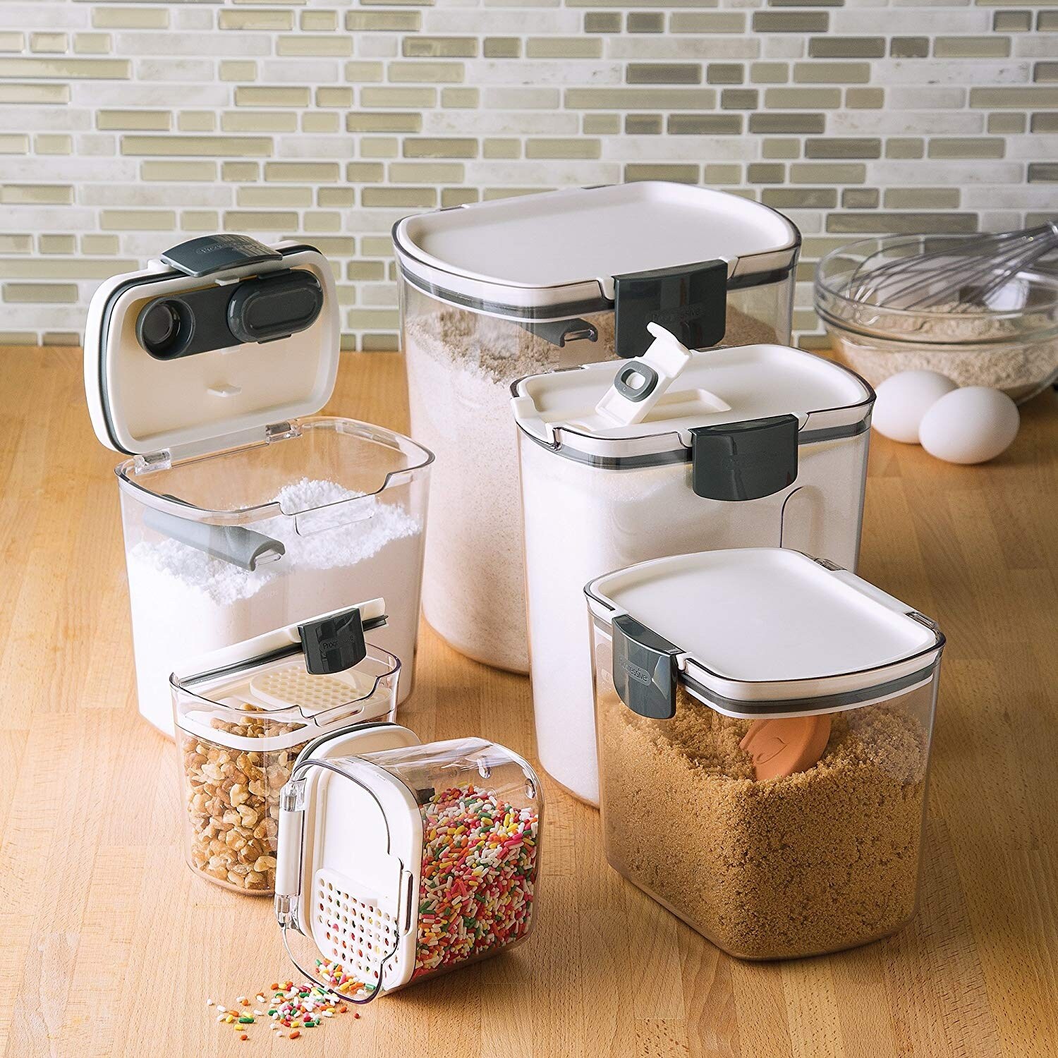 ProKeepers Are The Ultimate Flour and Sugar Containers (8 Piece Set)