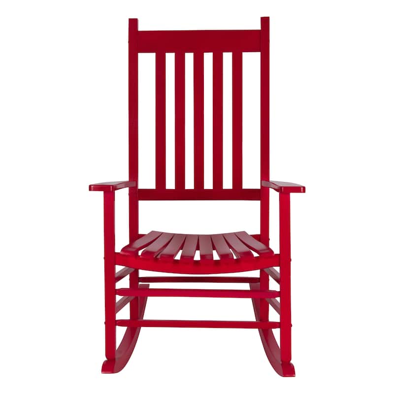 Porch & Den Steeplechase Genuine Hardwood Rocking Chair