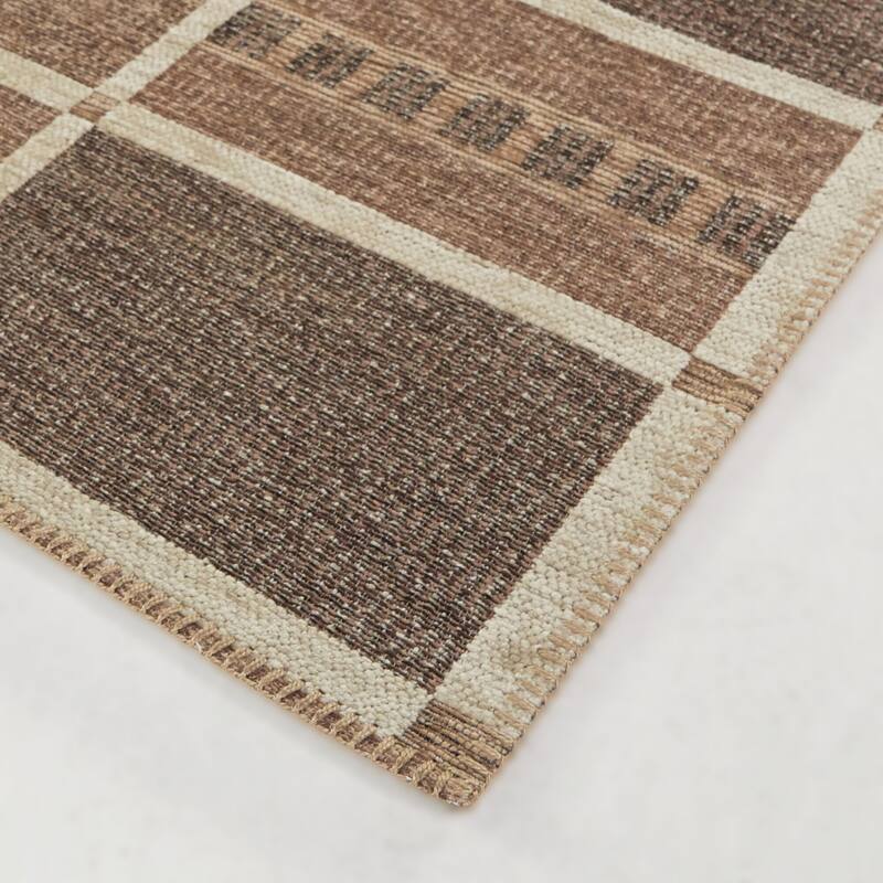 Damaso Color Block Indoor/Outdoor Area Rug