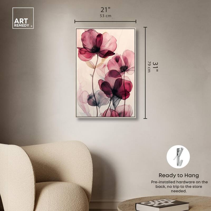 Filigree Flora I Canvas by Art Remedy