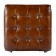 preview thumbnail 4 of 4, Kingston 36 in. W Leather Upholstered Accent Bench with Tufting