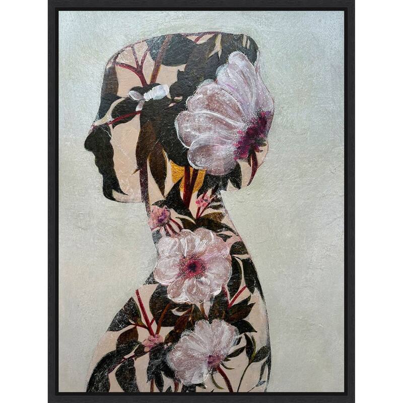 Echoes of Eden No. 1 by Karenina Fabrizzi (23 x 30 in.), Framed Canvas Wall Art Print