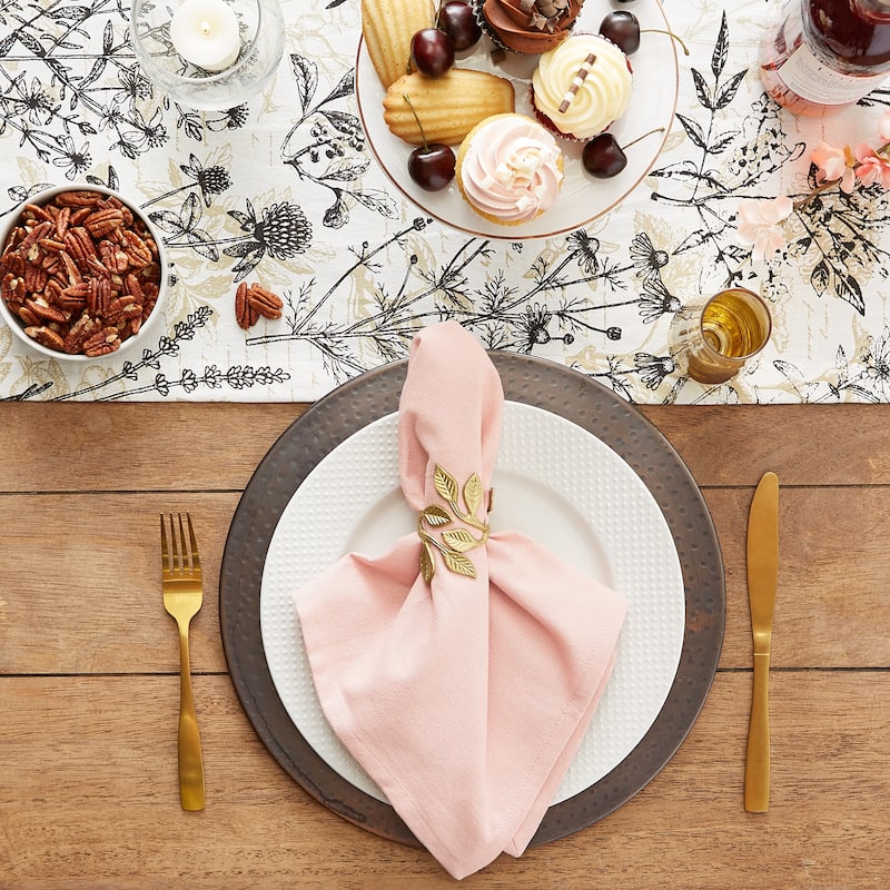 DII Solid Cotton Napkin Set/6
