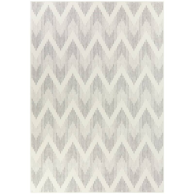 Coville Chevron High-low Indoor/Outdoor Area Rug