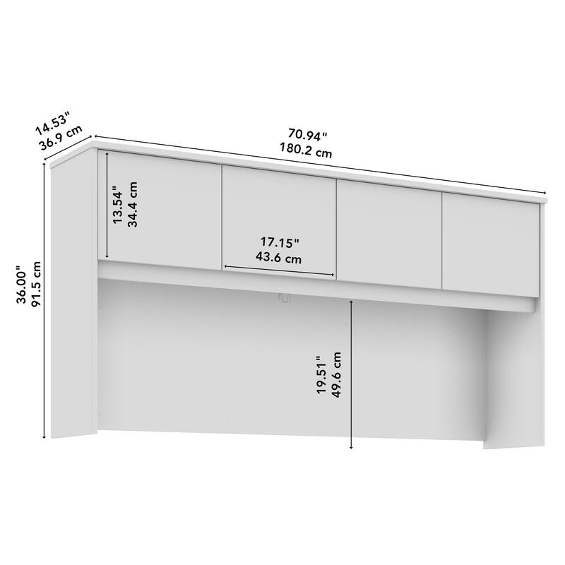 Studio C 72W Hutch by Bush Business Furniture