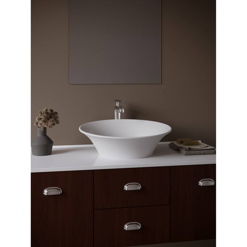 Karran USA QM164412 Quattro Matte Collection 20-5/8" Acrylic / Solid
