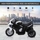 preview thumbnail 4 of 3, Electric BMW Licensed Ride On Motorcycle for Kids, Licensed 3-Wheel 6V Ride-On Bike with Music, Headlight, and Safe Design
