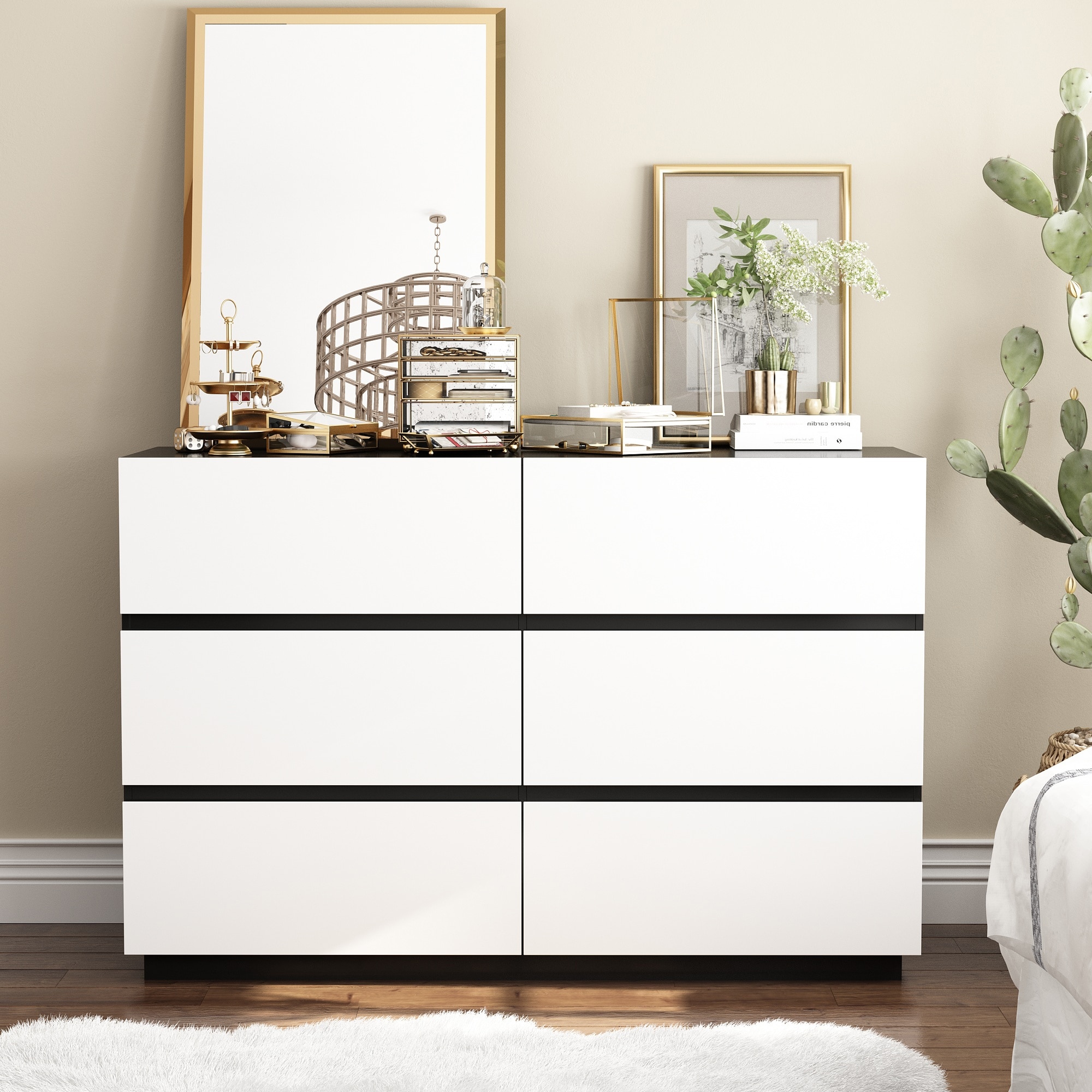 Handleless dresser shop