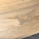 preview thumbnail 8 of 21, Maxton Light Brown Solid Wood w/ Black Iron Pedestal Base Rectangular Dining Table