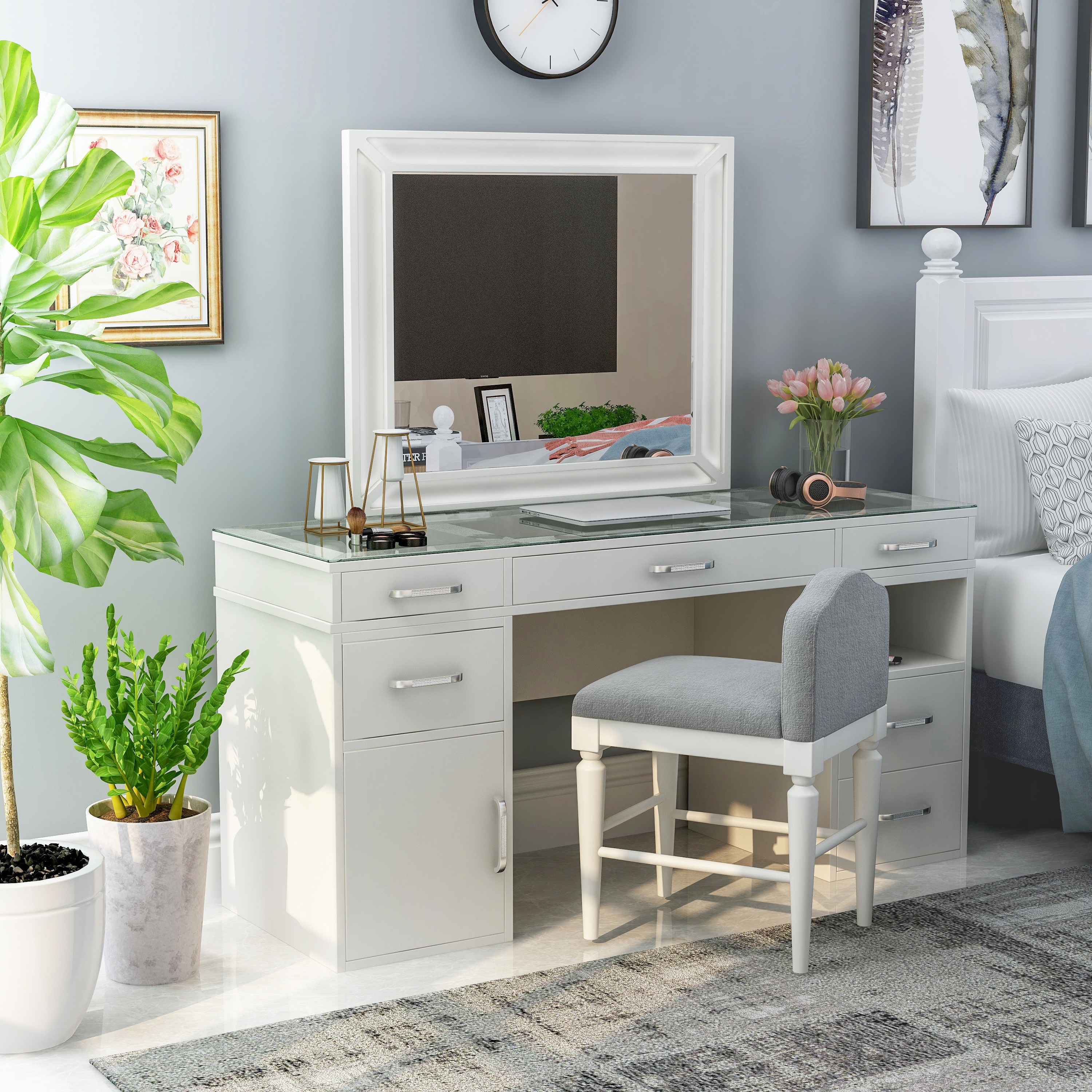Zehr cheap desk white