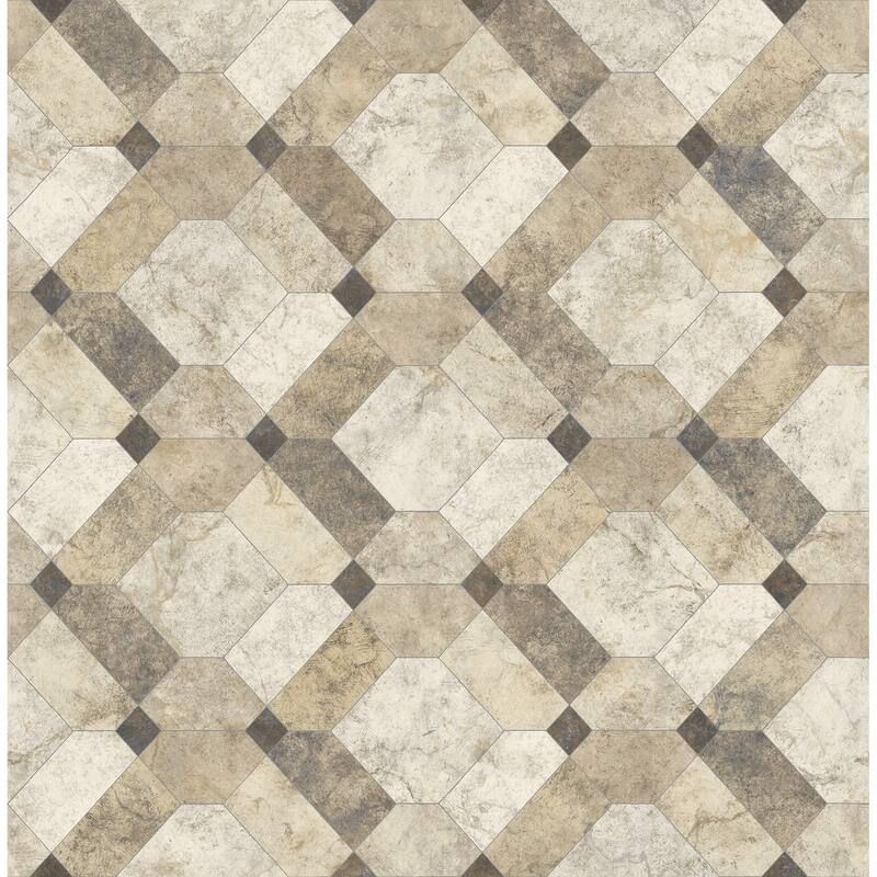 Ventura, Devonshire Light Marble, 33 FT. L x 20.5In. W Wallpaper Roll
