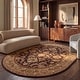 preview thumbnail 26 of 51, SAFAVIEH Handmade Classic Treva Traditional Oriental Wool Rug 4'6" x 6'6" Oval - Dark Plum/Gold - Oval