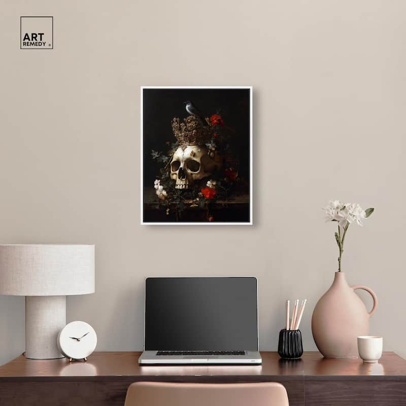 Skull's Legacy Canvas by Art Remedy