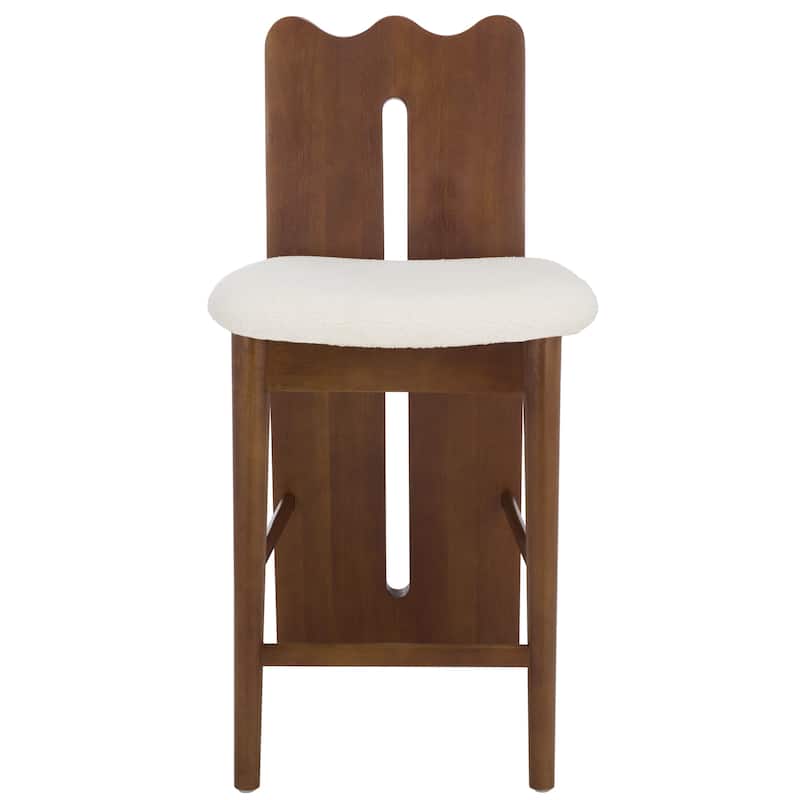 SAFAVIEH Home Kieran Counter Stool - 19"W x 21"D x 37"H