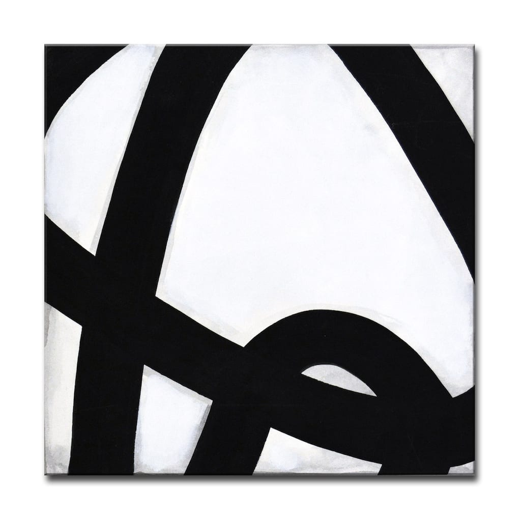 'Curves IV' Wrapped Canvas Wall Art by Norman Wyatt Jr.