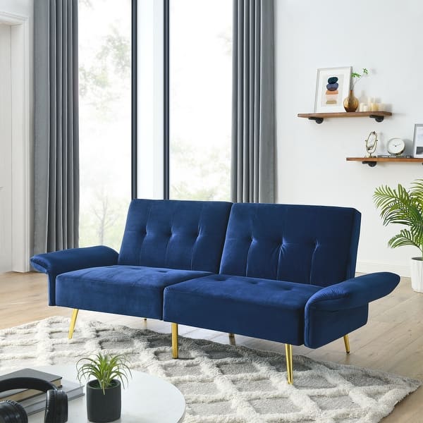 European Design Elegant Sofa Modern Folding Sofa Bed Velvet 