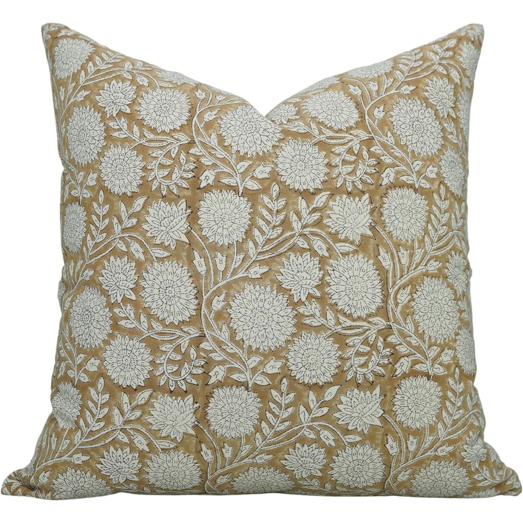 Cotton Bohemian Block print pillow Cover Rajat