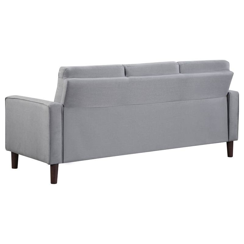 Bowen Upholstered Track Arm Tufted Sofa Set