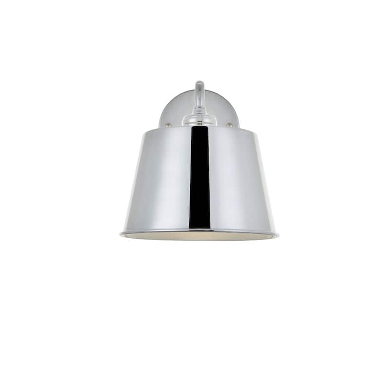 Evie 1-light Modern Tapered Cylinder Shade Wall Sconce